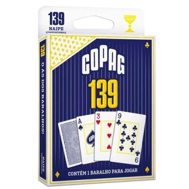 Imagem de Baralho 139 Naipe Convencional Azul - Copag