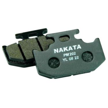 Imagem de Pastilha Freio Nakata Traseiro Kawasaki KLX 650 R 1993 A 1997, TRASEIR