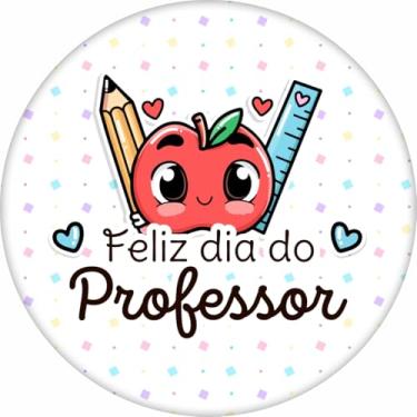 Imagem de Painel Festa Redondo C/Elástico 1,50m Dia Dos Professsores (PROF005)