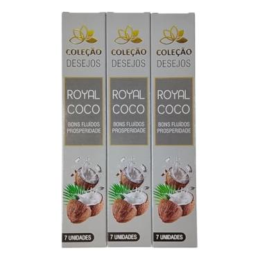 Imagem de Incenso Dos Desejos Vegano Super Premium 3 caixas - Escolha seu aroma!(Royal Coco)