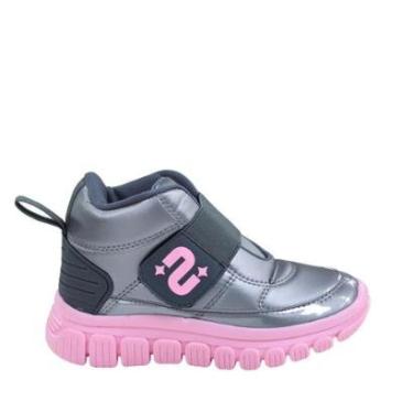 Imagem de Tenis Infantil Novope Prata-Unissex