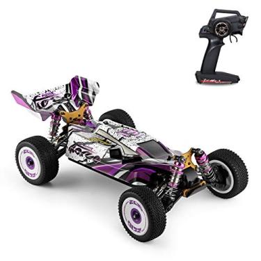 Imagem de GoolRC WLtoys 124019 RC Car, 1/12 Scale 2.4GHz 4WD 60km/h High Speed Racing Buggy Drift Car RTR, Aluminum Alloy Chassis, Zinc Alloy Gear, 1 Battery