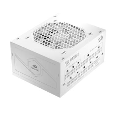 Imagem de Fonte Gamer Redragon RGPS 850W Branca 80 Plus Gold SFX PCIe 5.1 GC-PS016W