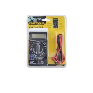 Imagem de Multímetro Portátil Digital Display Lcd - Preta