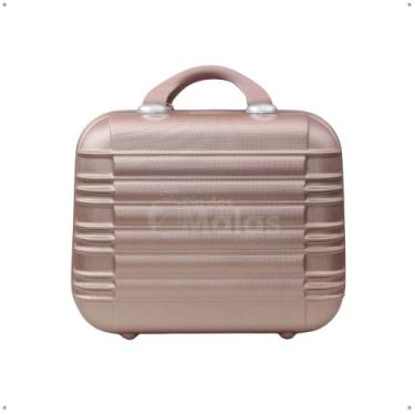 Imagem de Frasqueira De Mão Maleta Necessaire Viagem Media Bagagem - CHX, Rose