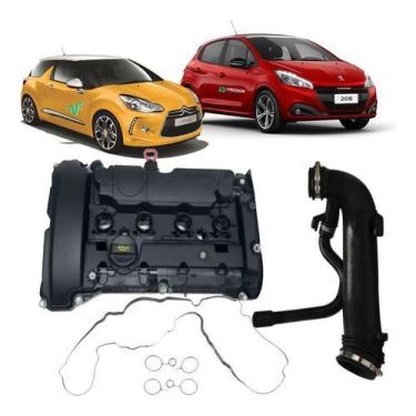 Imagem de Tampa de valvula motor + mangueira do filtro de ar citroen ds3 ds4 ds5