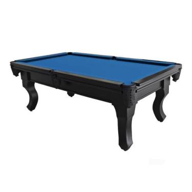 Imagem de Mesa de Sinuca - 2,34x1,34 - Nelson Bilhares, Azul royal