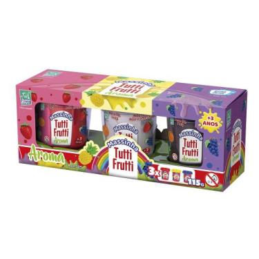 Imagem de Brinquedo Massinha Tutti Frutti Aroma 115g - Super Toys