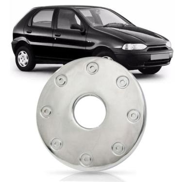 Imagem de Aplique Cromado Para Tampa De Combustível Palio 98 - SHEKPARTS