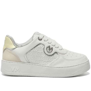Imagem de Tênis Via Marte Feminino Casual 209-008 Branco/marfim