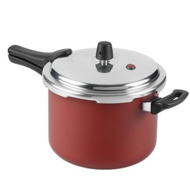 Imagem de Panela De Pressão Fechamento Externo Antiaderente 4,5L Cereja - Alumín