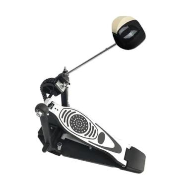 Imagem de oshhni Pedal de bumbo simples, pedal de bumbo para tocar bateria, presente para baterista, instrumento de percussão estável, substituição de bateria,