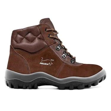 Imagem de Botina Safetline Miura Bota De Segurança Nobuck Café com CA proprio pa