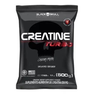 Imagem de Creatina Turbo Refil 500g Blackskull, Sem sabor