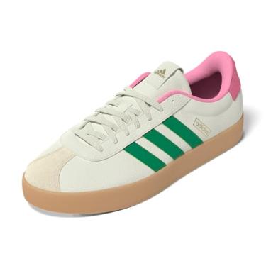 Imagem de adidas Tênis feminino VL Court 3.0, Branco/Verde Court/Rosa Bliss, 34