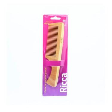 Imagem de Pente De Madeira Ricca Grande