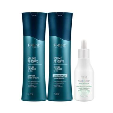Imagem de Amend Volume Absoluto Shampoo 250ml + Condicionador 250ml + Sérum 75ml