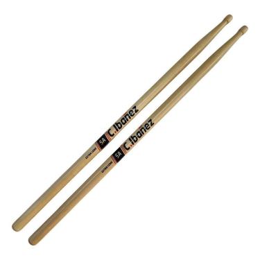 Imagem de Baqueta 5A Extra Long Madeira Marfim Natural C. Ibanez