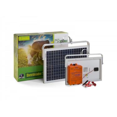 Imagem de ELETRIFICADOR DE CERCA ELÉTRICA SOLAR ZEBU ZS120i 120KM CHOQUE