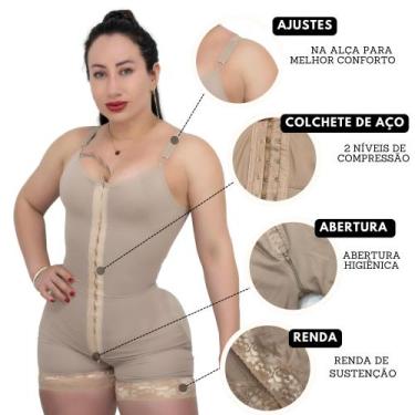 Imagem de Macacão Levanta Bumbum Grandão e Redondinho Alta Compressão - Fanático