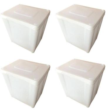 Imagem de Potes Para Sorvete 10Lts - Kit 04 Peças