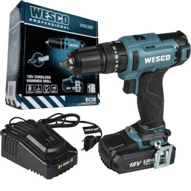 Imagem de Furadeira Parafusadeira de Impacto 18V 13mm WS2390 Wesco