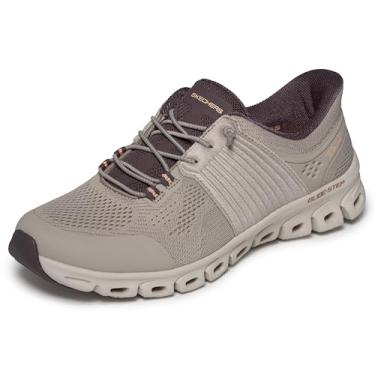 Imagem de Skechers Tênis feminino Glide-Step - Stargaze Hands Free Slip-ins, cinza-escuro, 41