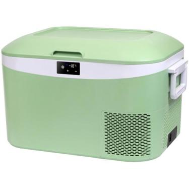 Imagem de Congelador de carro portátil Megiu 12V/24V DC 12.8L -18~+15