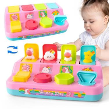 Imagem de Brinquedo educativo Tovol Zerky Montessori Pop Up Cause 1-3 anos