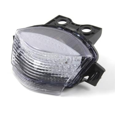 Imagem de Lanterna traseira de LED transparente Arashi para Kawasaki Ninja 650R 2006-2007, ER6 ER-6 2006-2008, luz traseira de freio de seta, acessórios de substituição integrados para motocicleta