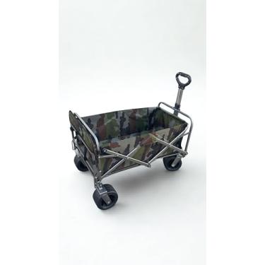 Imagem de Carrinho Dobrável Aço 173L - Camping Compras Praia JBW-BK-03