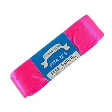 Imagem de TRADER, Fita De Cetim Trader 22mm N°5 Com 10 Metros, Pink Fluorescente