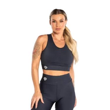 Imagem de Top Amei Sport Basic Nadador - Preto-Unissex