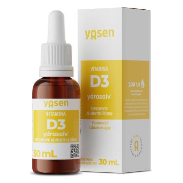 Imagem de Vitamina D3 Ydrosolv - 30ml Gotas Sem Sabor - Yosen-Masculino