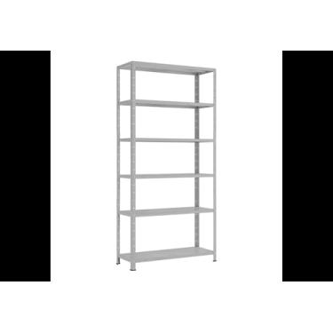 Imagem de Estante de Aço Multiuso com 6 Prateleiras Reforçadas, Bandeja em Aço Galvanizado, Organizador para Casa e Escritório | produto sob encomenda, enviado 3dias após a compra