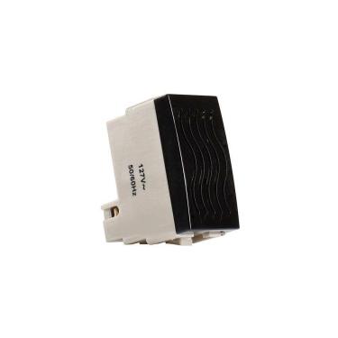 Imagem de Módulo Cigarra Margirius Sleek Preto Ebony 110V