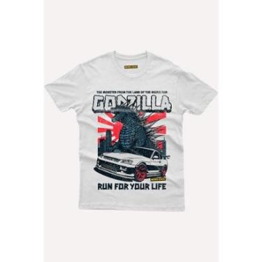 Imagem de Camiseta Nerd Chic Godzilla, O Rei Dos Monstros-Unissex