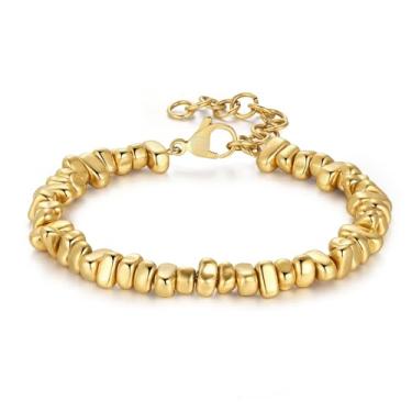 Imagem de WP WEPICK Pulseiras banhadas a ouro 18 quilates para homens e mulheres, corrente de elos francos, pérola, ônix, preto, perfume, pulseira, difusor de aromaterapia, pulseira de óleo essencial, joias