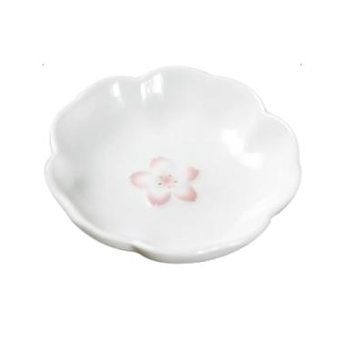 Imagem de prato de lanche Talheres pequenos adequados para molhos, para sushi, aperitivos e sobremesas tigela de sopa