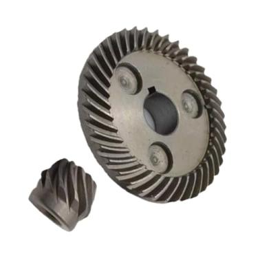 Imagem de Bothyi Engrenagem cônica espiral para esmerilhadeira angular, peça de reposição para ferramentas elétricas, 11 dentes, conjunto de pinhão cônico espiral de