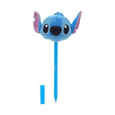 Imagem de Caneta Esferográfica Face Plush 0.7 Stitch Azul Molin