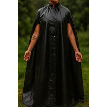 Imagem de Capa De Chuva Boiadeiro Cavaleiro Para Andar A Cavalo Sem Manga - SELA