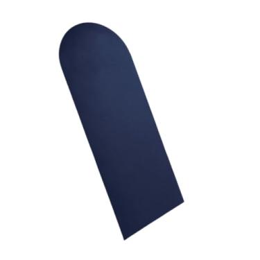 Imagem de Kit 15 Cabeceiras Nuvem Estofada Para Cama Box Casal Queen King | MDF + Suede + Fita 3M(AZUL,5)