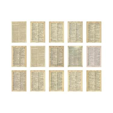 Imagem de Papel De Scrapbooking Vintage Com Mapa Antigo E Flores, 30 Peças, Mate