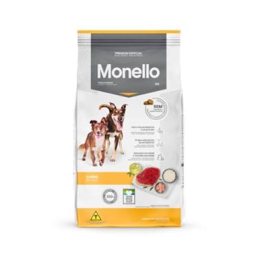 Imagem de Ração Monello Cães Adultos Carne 15kg