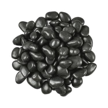 Imagem de Bolsa decorativa de seixos pretos polidos MSI de 2-3 cm e 18 kg