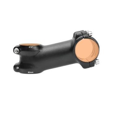Imagem de Mesa de guidão MTB Power Parts Riser 31.8mm para bicicleta, com ângulos de inclinação de 7/17/35 graus, compatível com mesas de alumínio de 60 a 130mm para bicicletas de estrada.(80mm 12 degree)