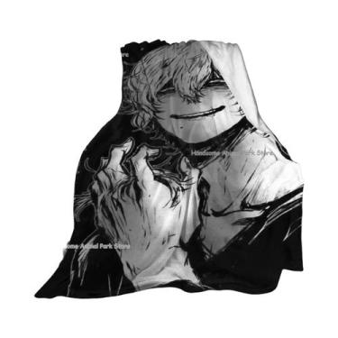 Imagem de Cobertor De Flanela Shigaraki My Hero Academia Super Macio E Aconchega