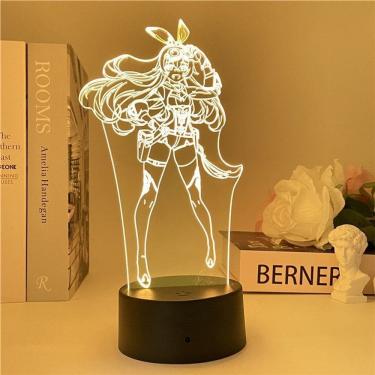 Imagem de Luz noturna LED 3D: Plants vs Zombies, âmbar, mudança de cor