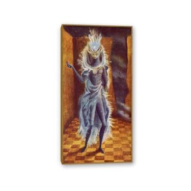 Imagem de Zeichn8u Remedios Varo Paintings The Minotaur Remedios Varo Pôster de parede Surrealismo Arte em tela para sala de estar escritório decoração de parede presente pronto para pendurar 80 x 40 cm